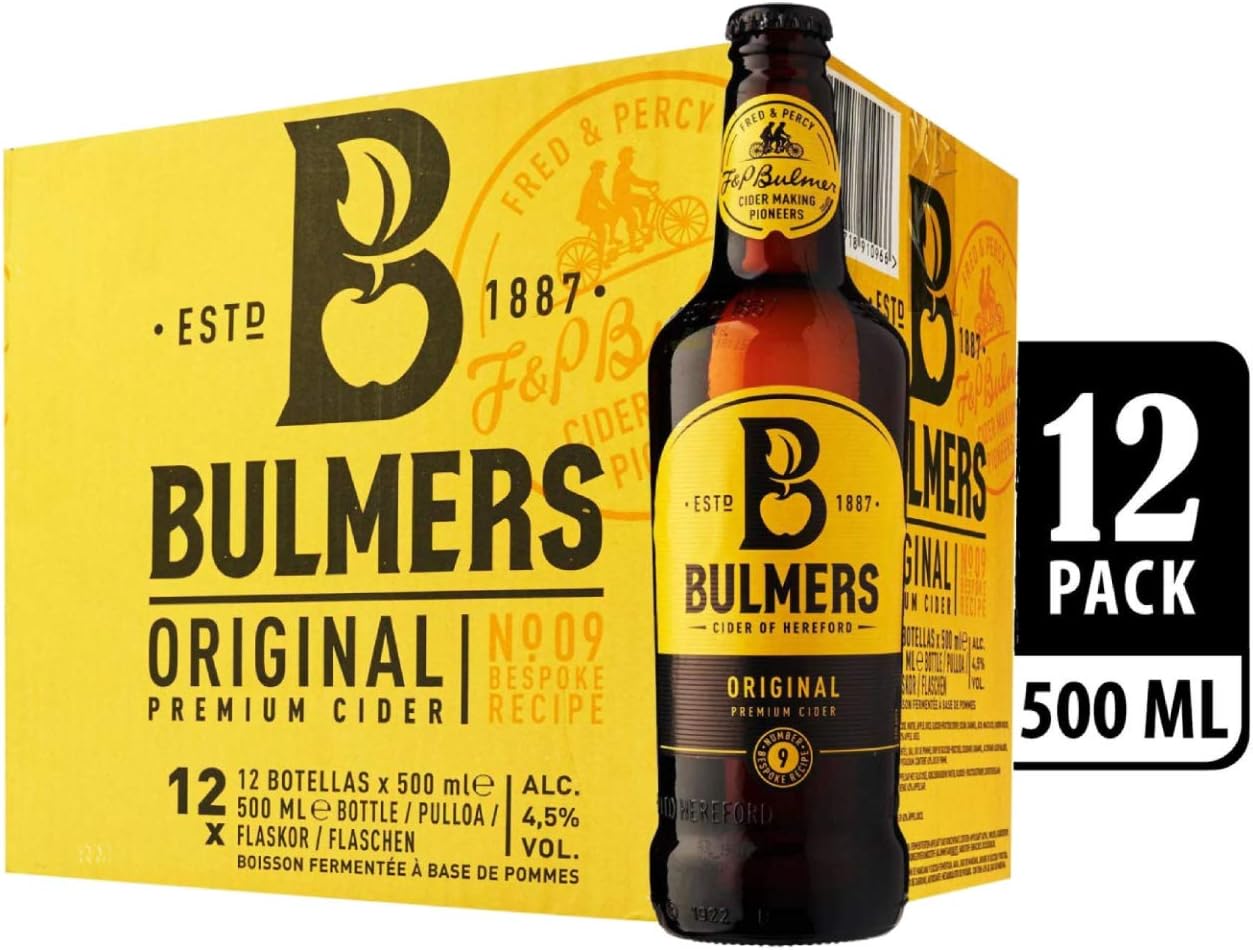 Bulmers Original x12 500ml (past best before date)
