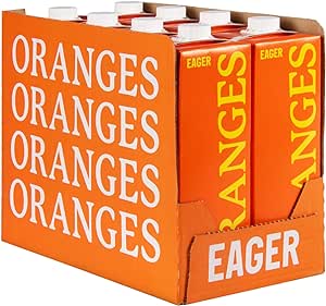 Eager Orange 1lt x8