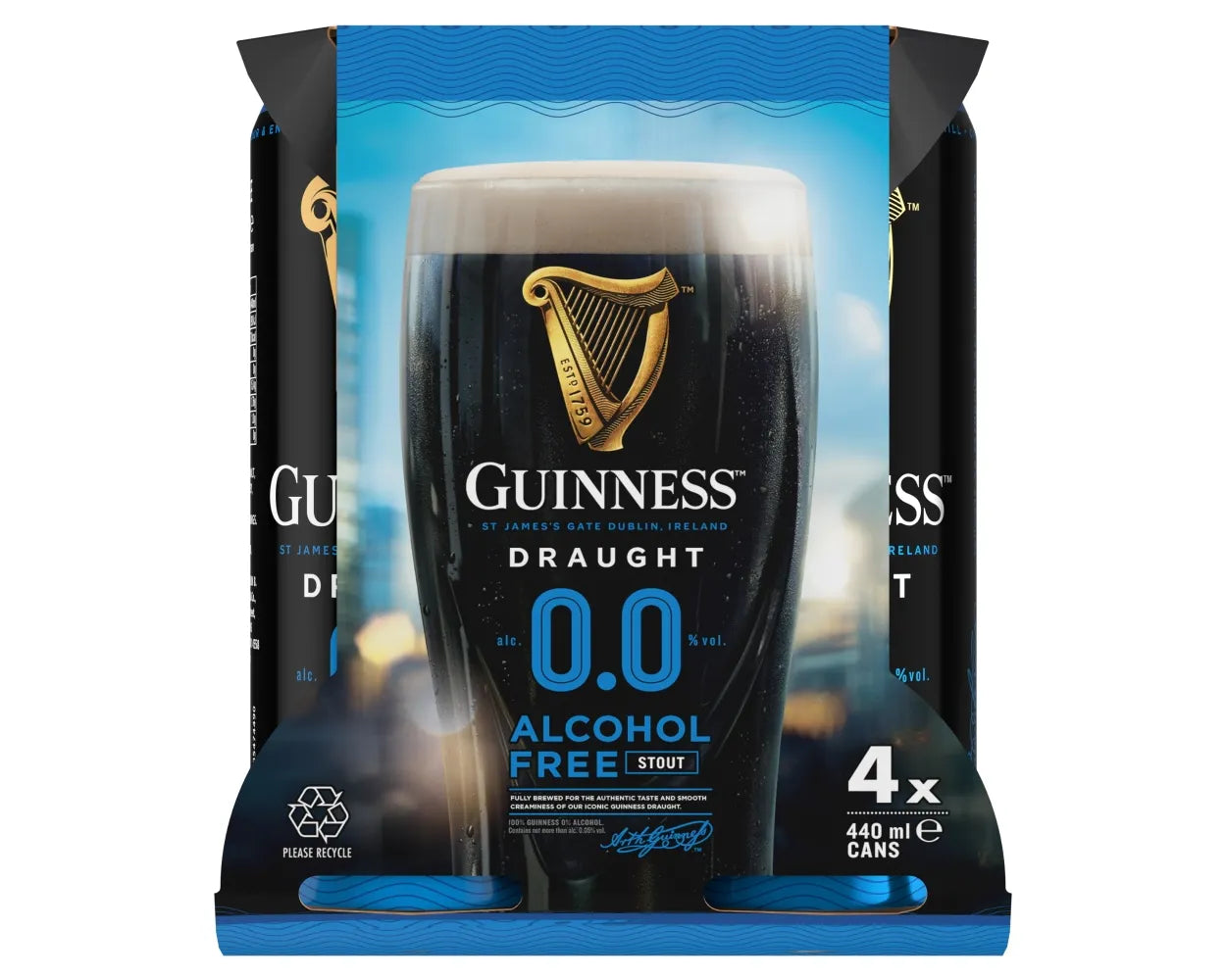 Guinness Draught Cans 0.0% X24