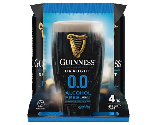 Guinness Draught Cans 0.0% X24