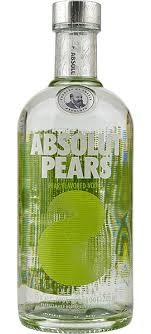 ABSOLUTE VODKA Pears