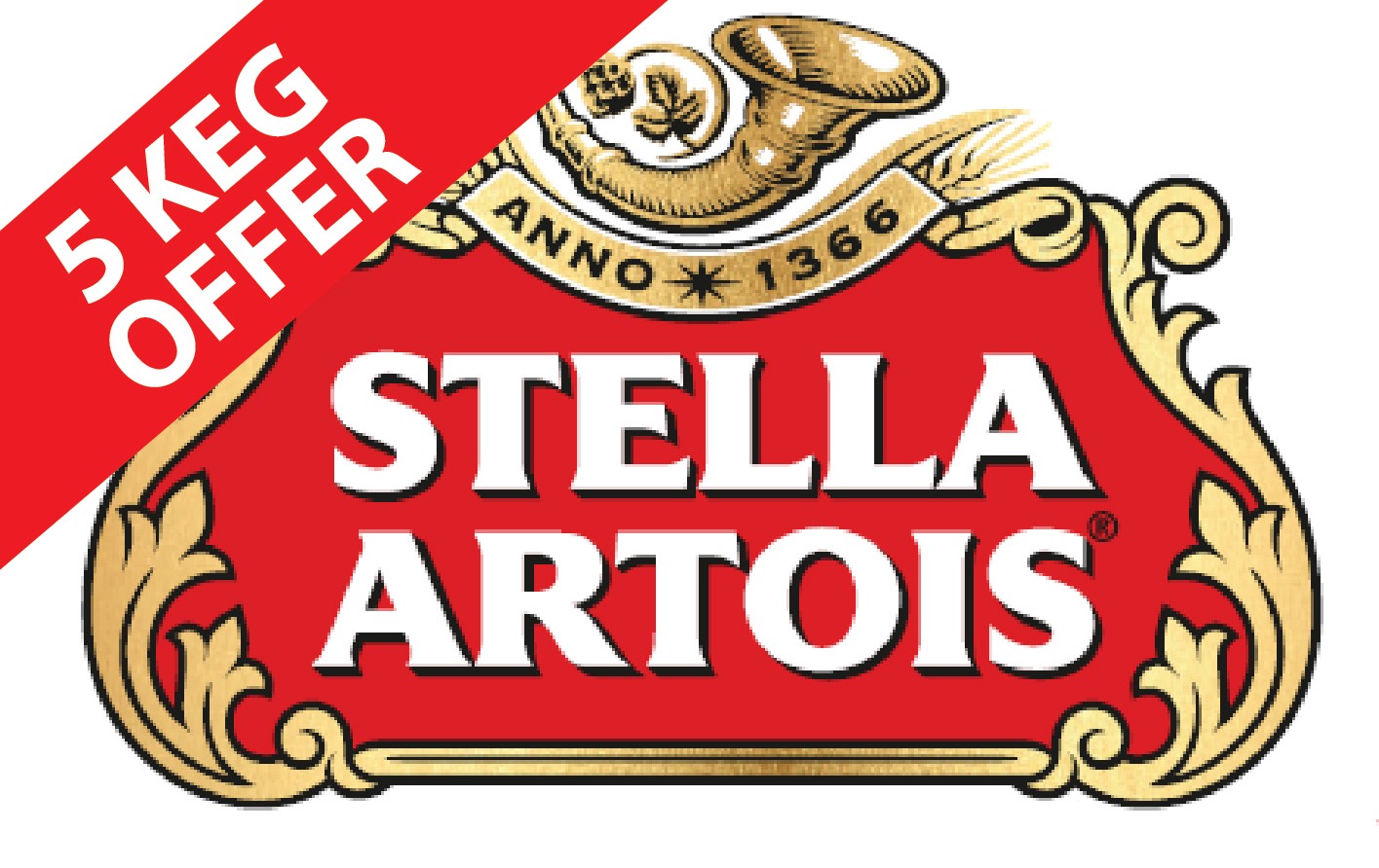 Stella Artois 10 Gallon Kegs