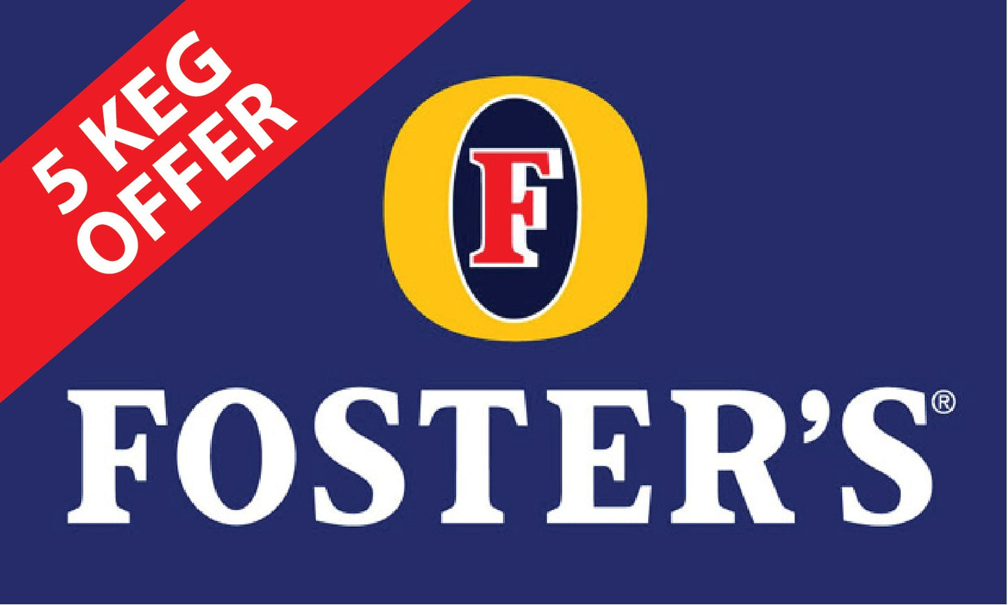 Fosters 11 Gallon Kegs