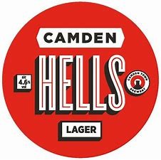 Camden Hells Lager 4.6%  50litre