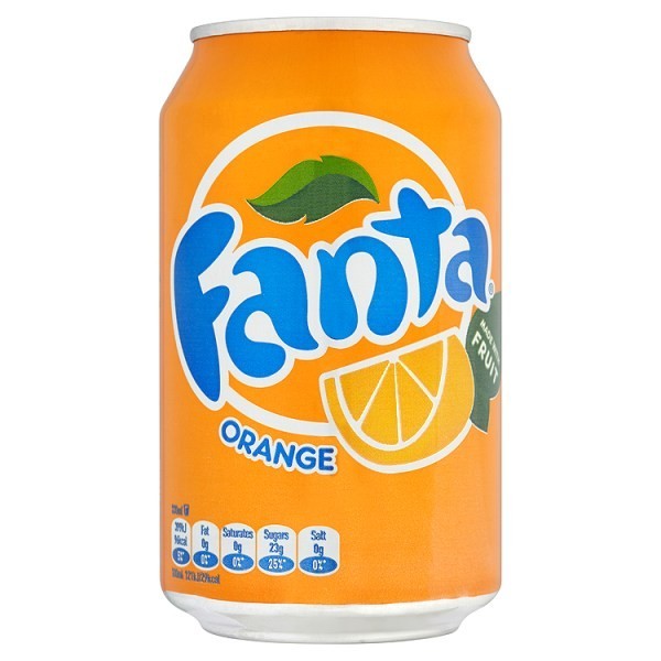 Fanta Orange Cans 330ml