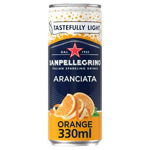 San Pellegrino Orange Cans 330ml x24