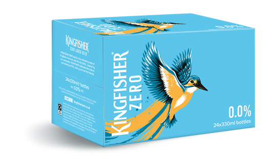 Kingfisher Zero 0% 24x330ml