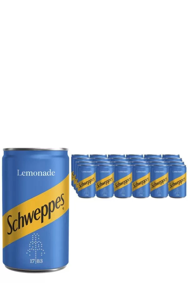 Schweppes Lemonade Cans 24x150ml