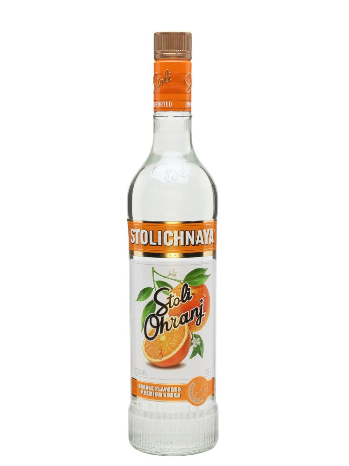 STOLICHNAYA ORANGE VODKA 70CL