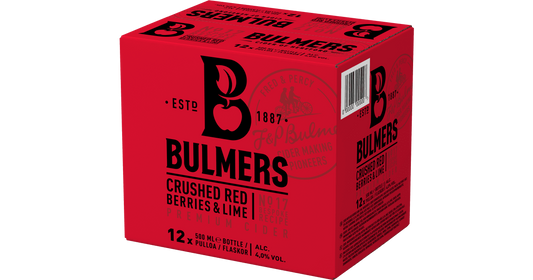 Bulmers Red Berries 500ml x12(past best before date)