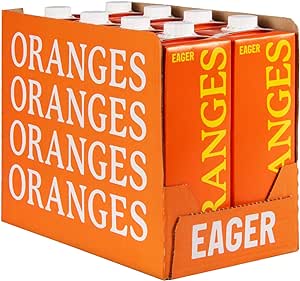 Eager Orange 1lt x8