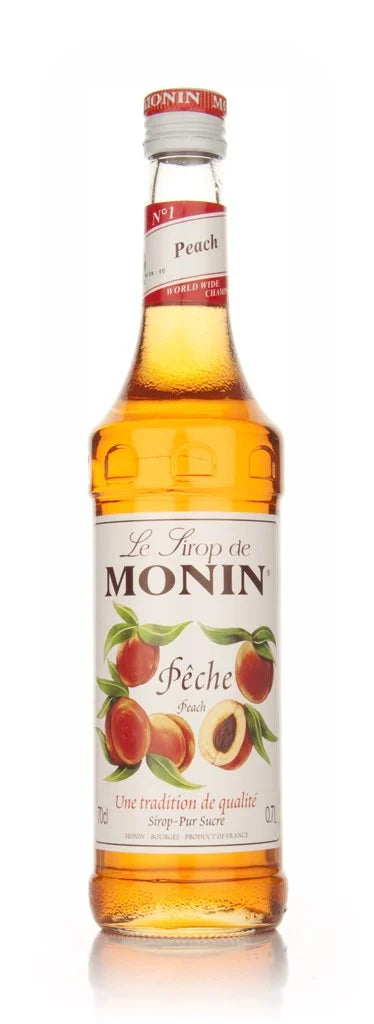 Monin Peach Syrup 70cl