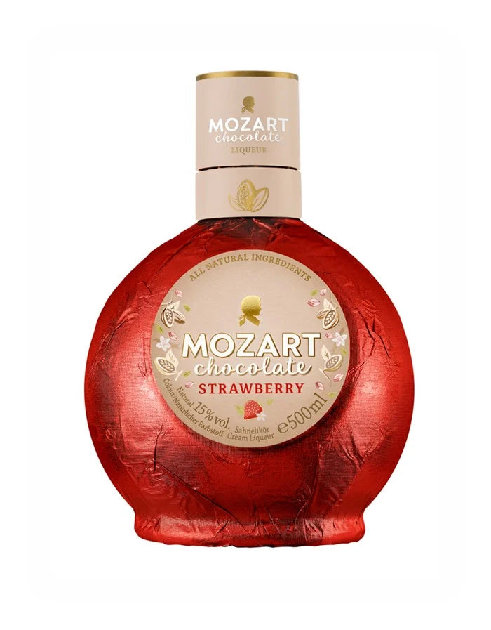 Mozart Chocolate  Strawberry liqueur 50cl 15%