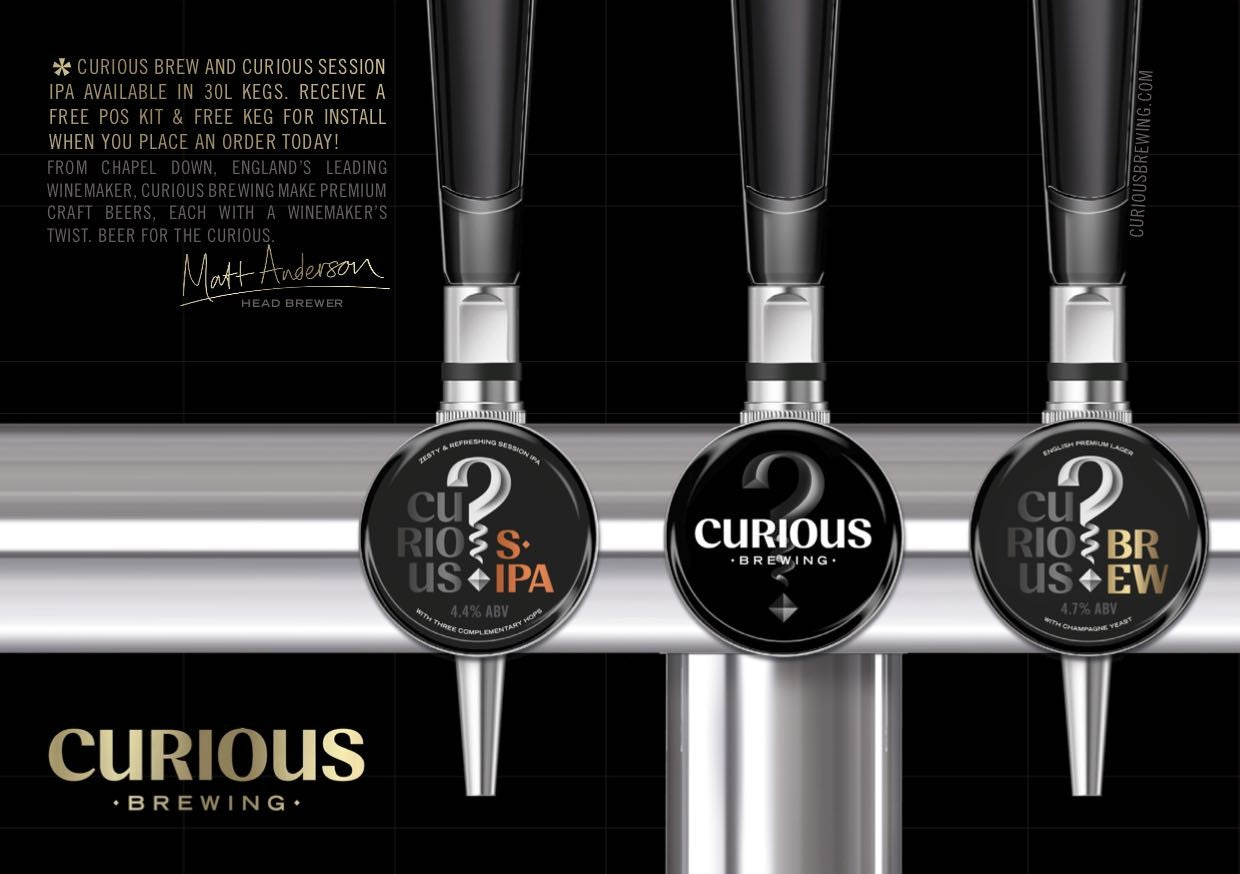 Curious Brewing IPA - 30 Litres