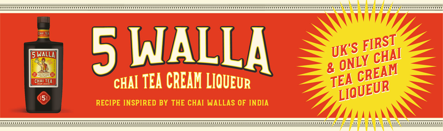 5 Walla Chai Tea Cream Liqueur 70cl 17%