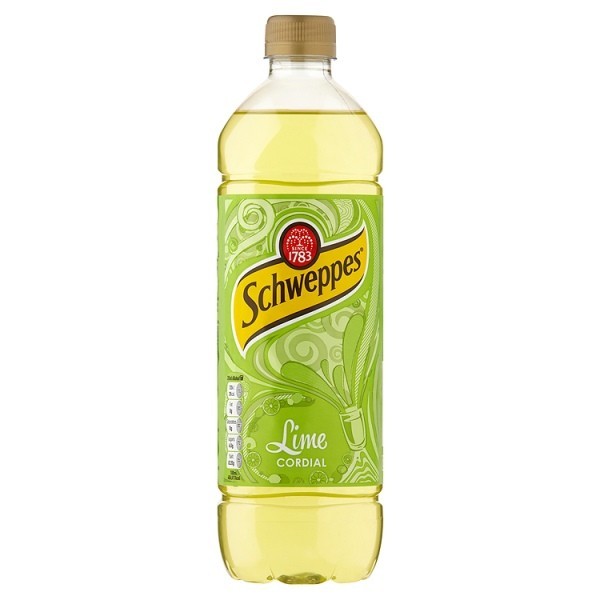 Lime Cordial 1Ltr (Schweppes)